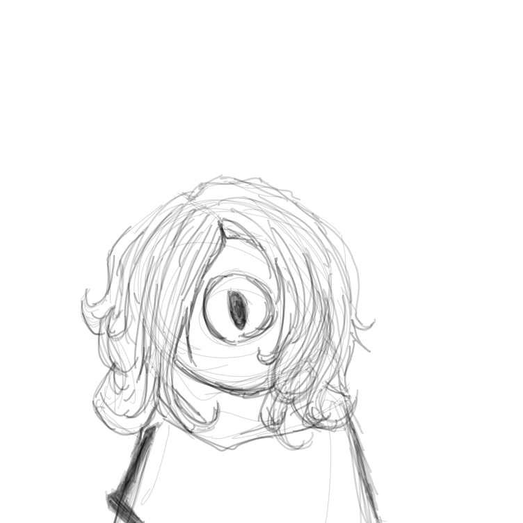 Hey look at my new wig... - Online Drawing Game Comic Strip Panel by JA