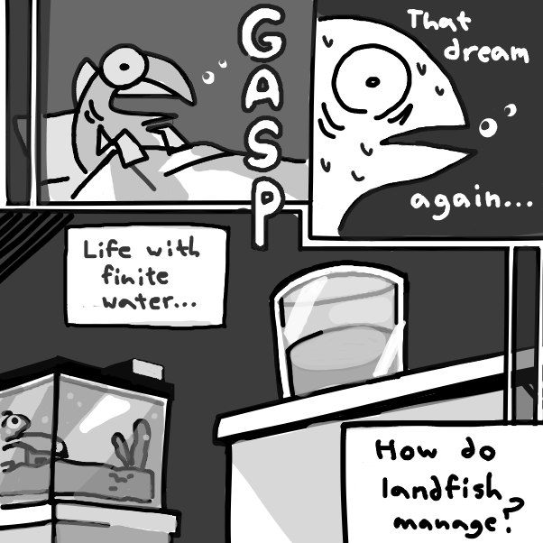 Drawing in dehydration by W3