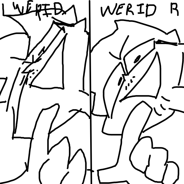 I was using a mouse for this... it was more hard than expected  - Online Drawing Game Comic Strip Panel by KringlePringles