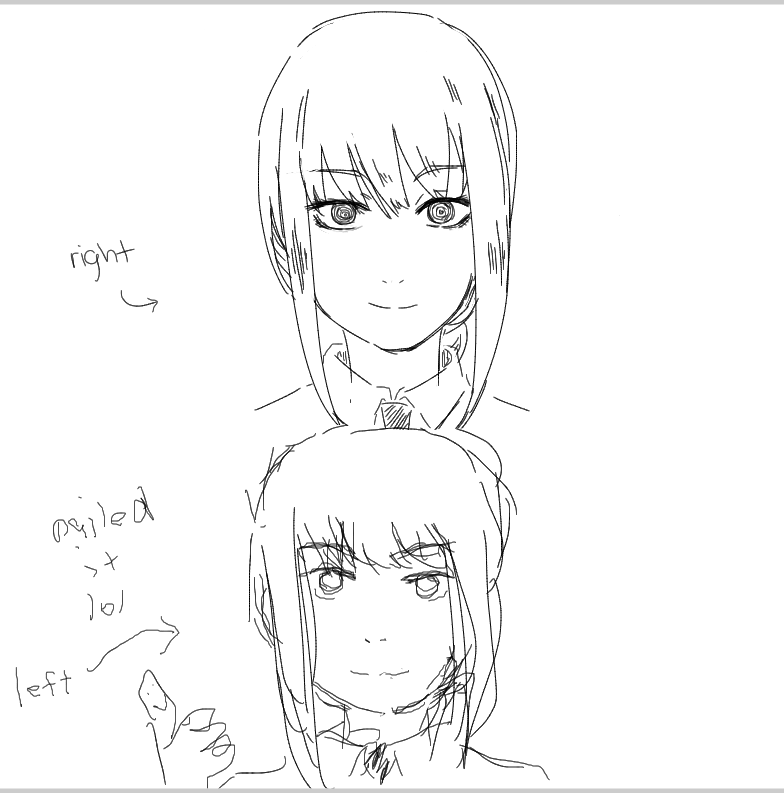 Drawing in Draw with your Left/Right hand by flxsemi