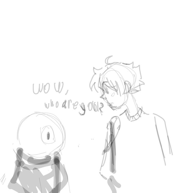  - Online Drawing Game Comic Strip Panel by JA