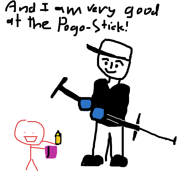 What is red good at? - Online Drawing Game Comic Strip Panel by KringlePringles