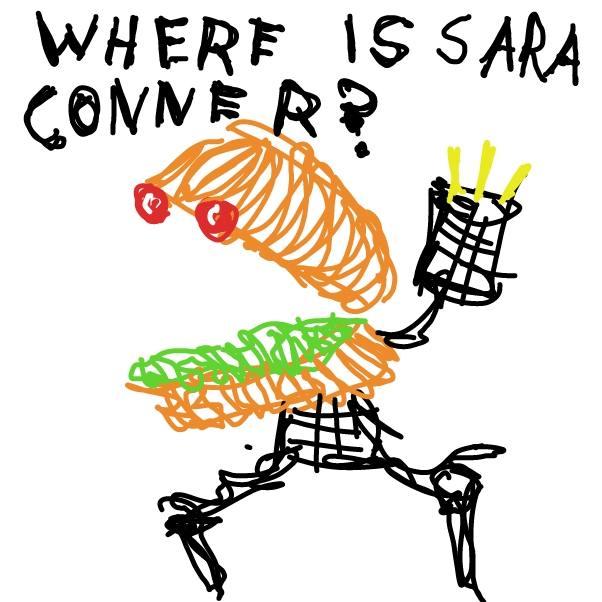  - Online Drawing Game Comic Strip Panel by Santa