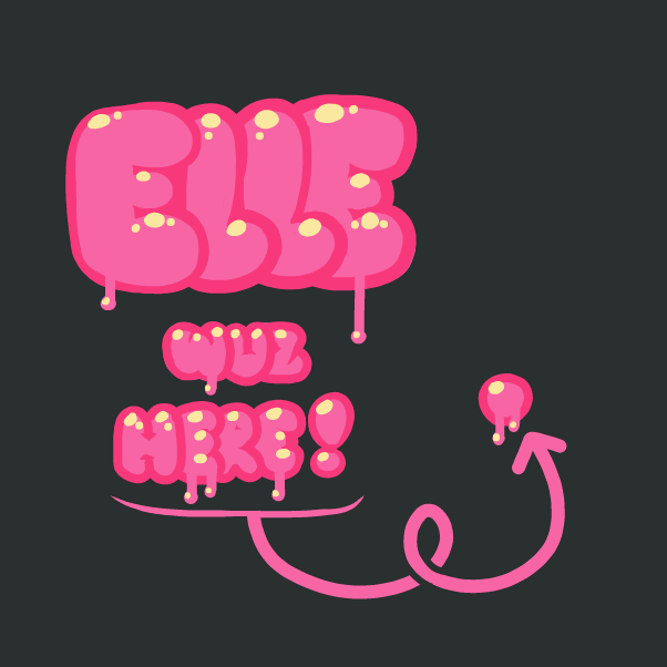 Drawing in Graffiti by Elle