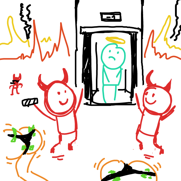 ding! - Online Drawing Game Comic Strip Panel by Peyocay