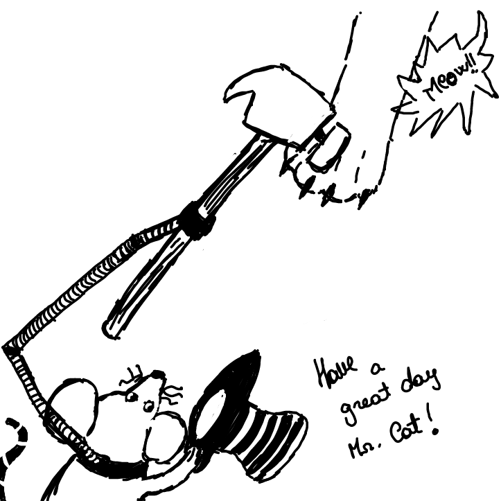 Drawing in The Rat in the Hat by lena1234321