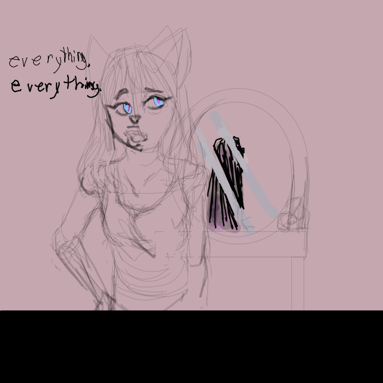 It spans over members of animal folk. Eventually, they start doing rituals to share this immortality. But it's temporary. Meaning it's constantly being reapplaied. 

Also this whole mess is caused by an old god. Who's inside the lady.  - Online Drawing Game Comic Strip Panel by JA