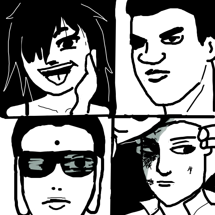 Drawing in The gang! by Mozart