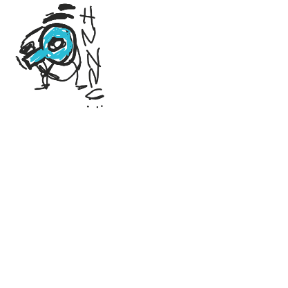 Guy turns the male sign to create a female sign  - Online Drawing Game Comic Strip Panel by Laurens