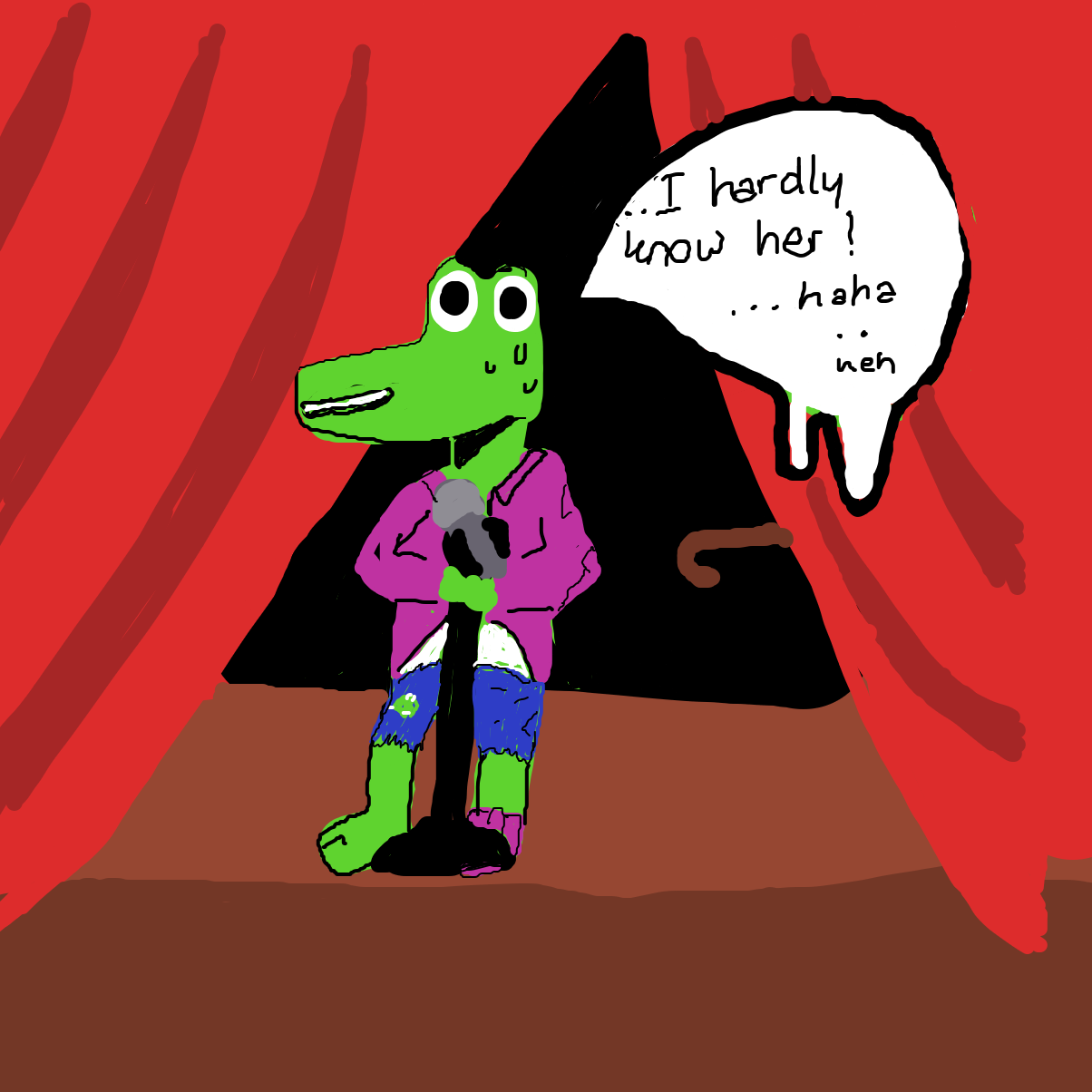 Drawing in The Life Of A Stand Up Comedian by mirasappho