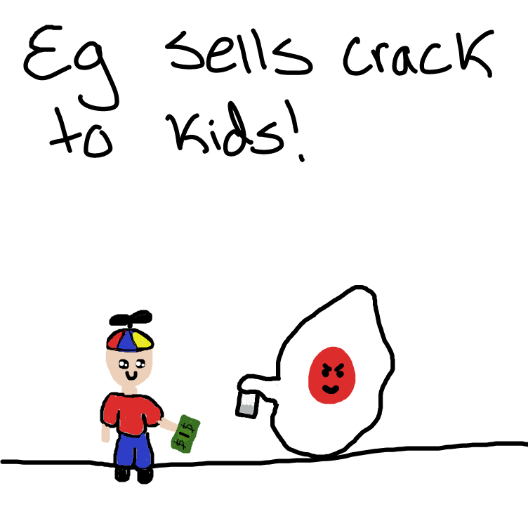 Drawing in Eg by pink-dog