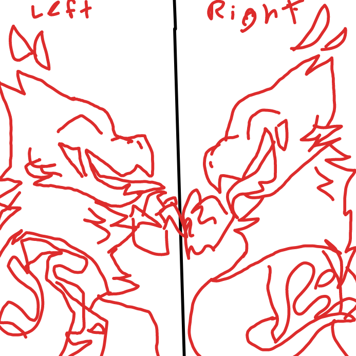 Drawing in Draw with your Left/Right hand by scarlett