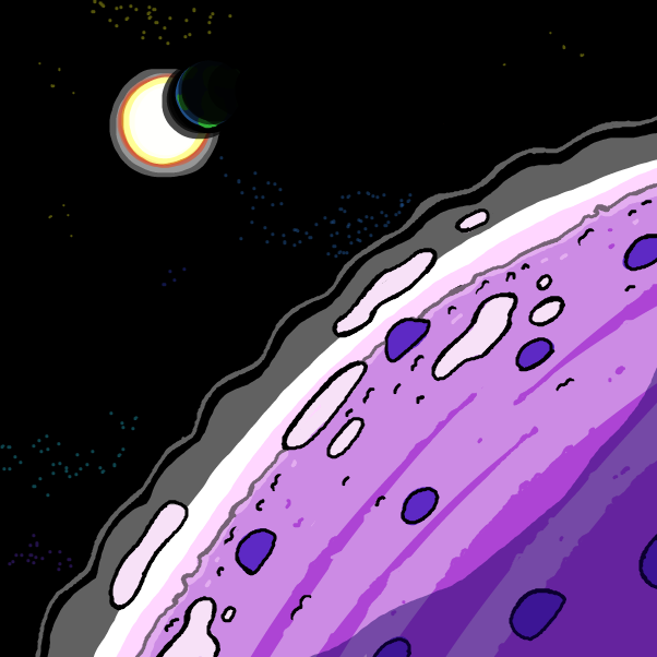 Drawing in Katamari by Cheddar Teeth