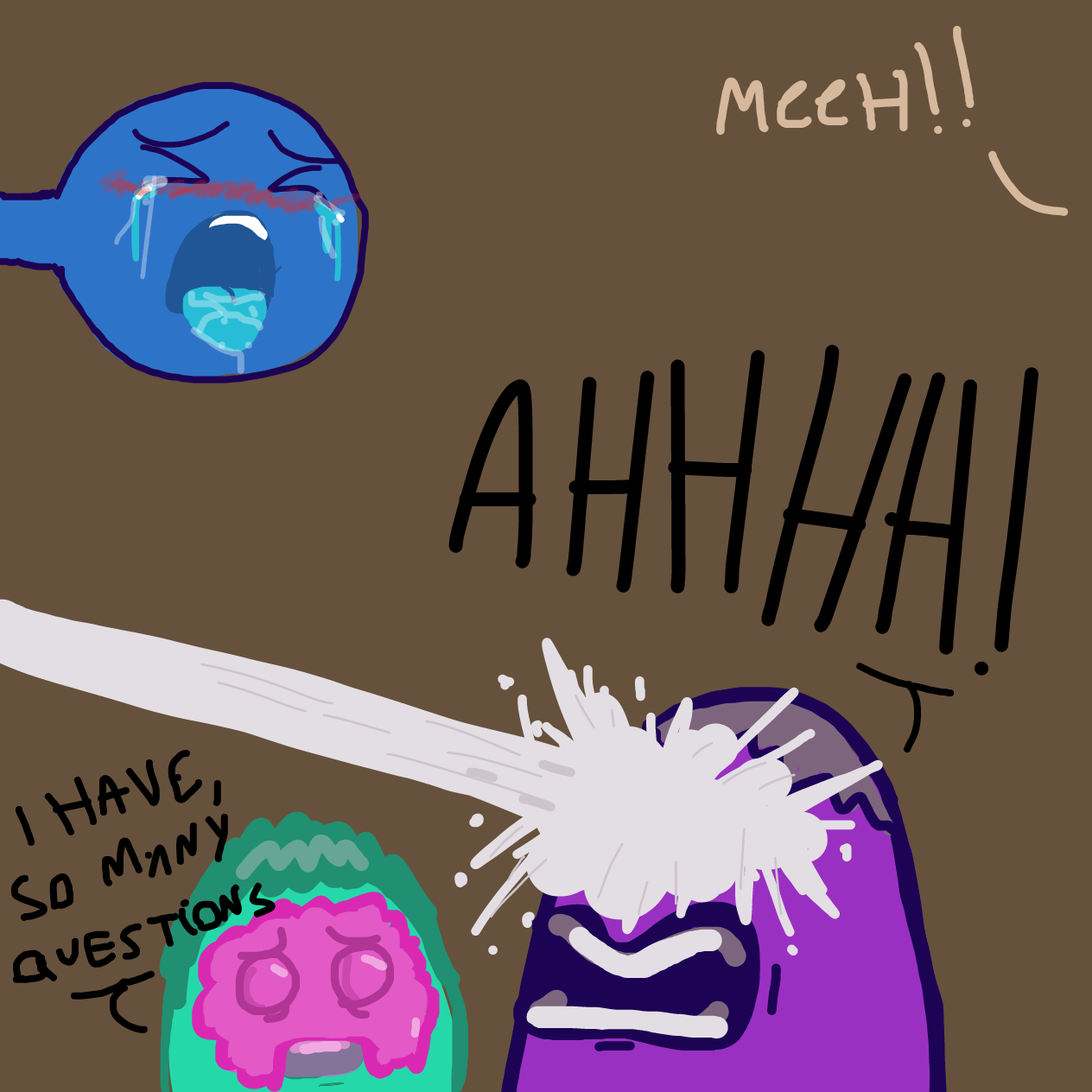  - Online Drawing Game Comic Strip Panel by feetusdeetus