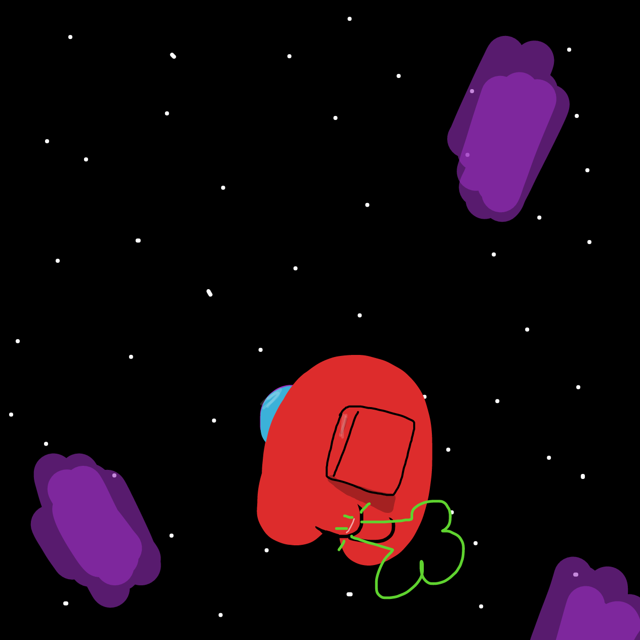 among fard - Online Drawing Game Comic Strip Panel by feetusdeetus