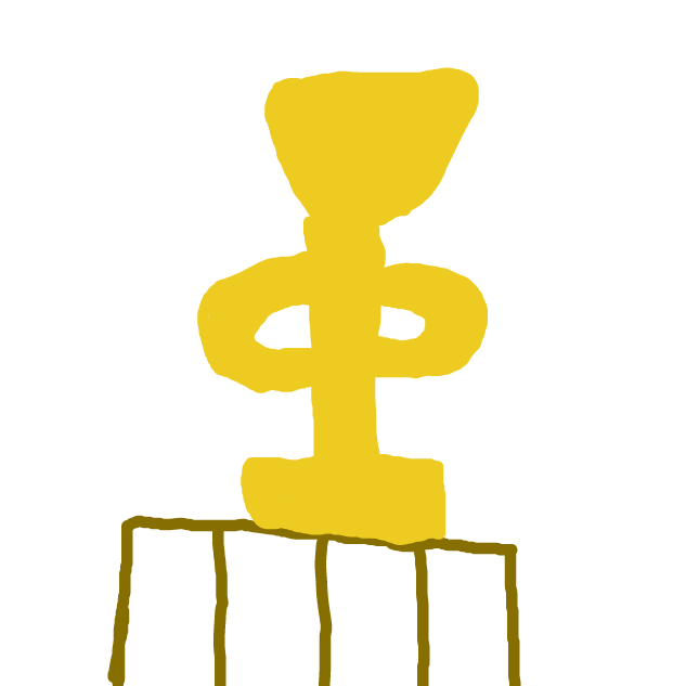 Drawing in Racing trophy by Soda11pro