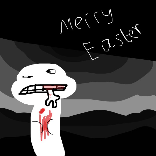 eat it. - Online Drawing Game Comic Strip Panel by BananaDoc