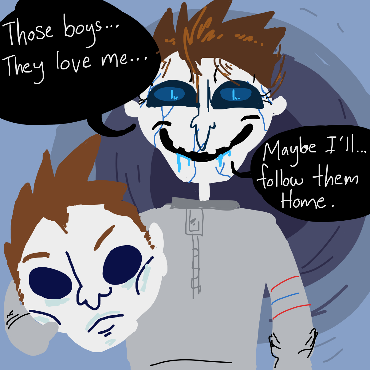 Drawing in Blood-curdling Bikini Bottom by IsaacChamplain