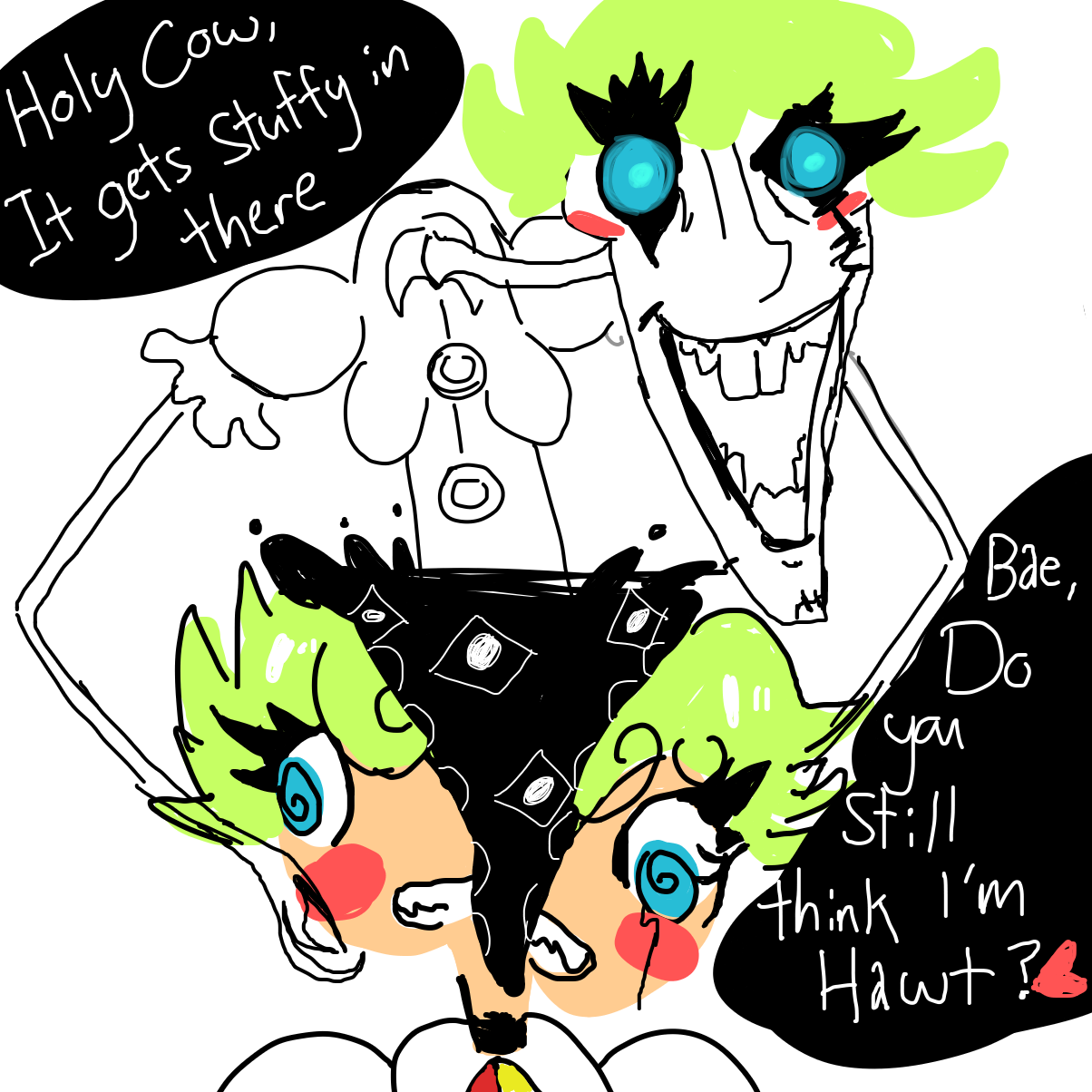 Drawing in Star of the Show by IsaacChamplain