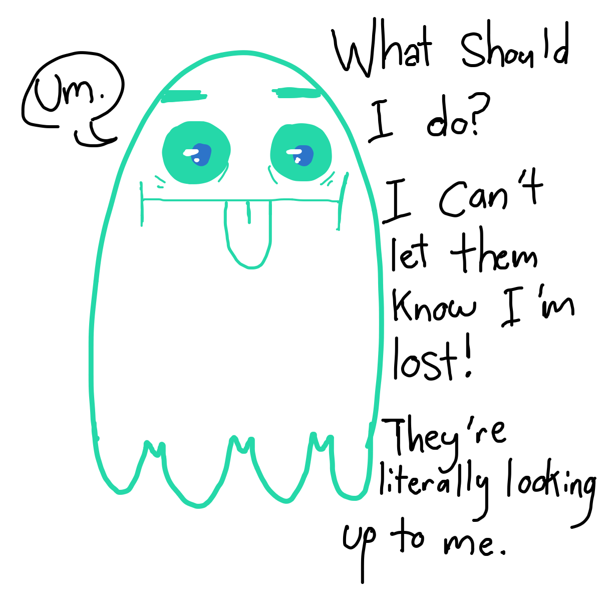 Drawing in conversashun by IsaacChamplain