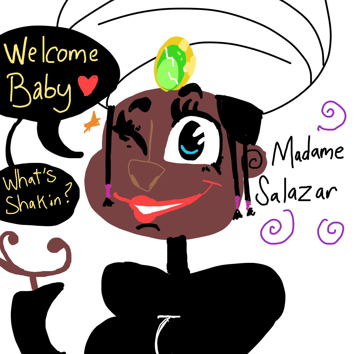 Drawing in Snow Walk by IsaacChamplain