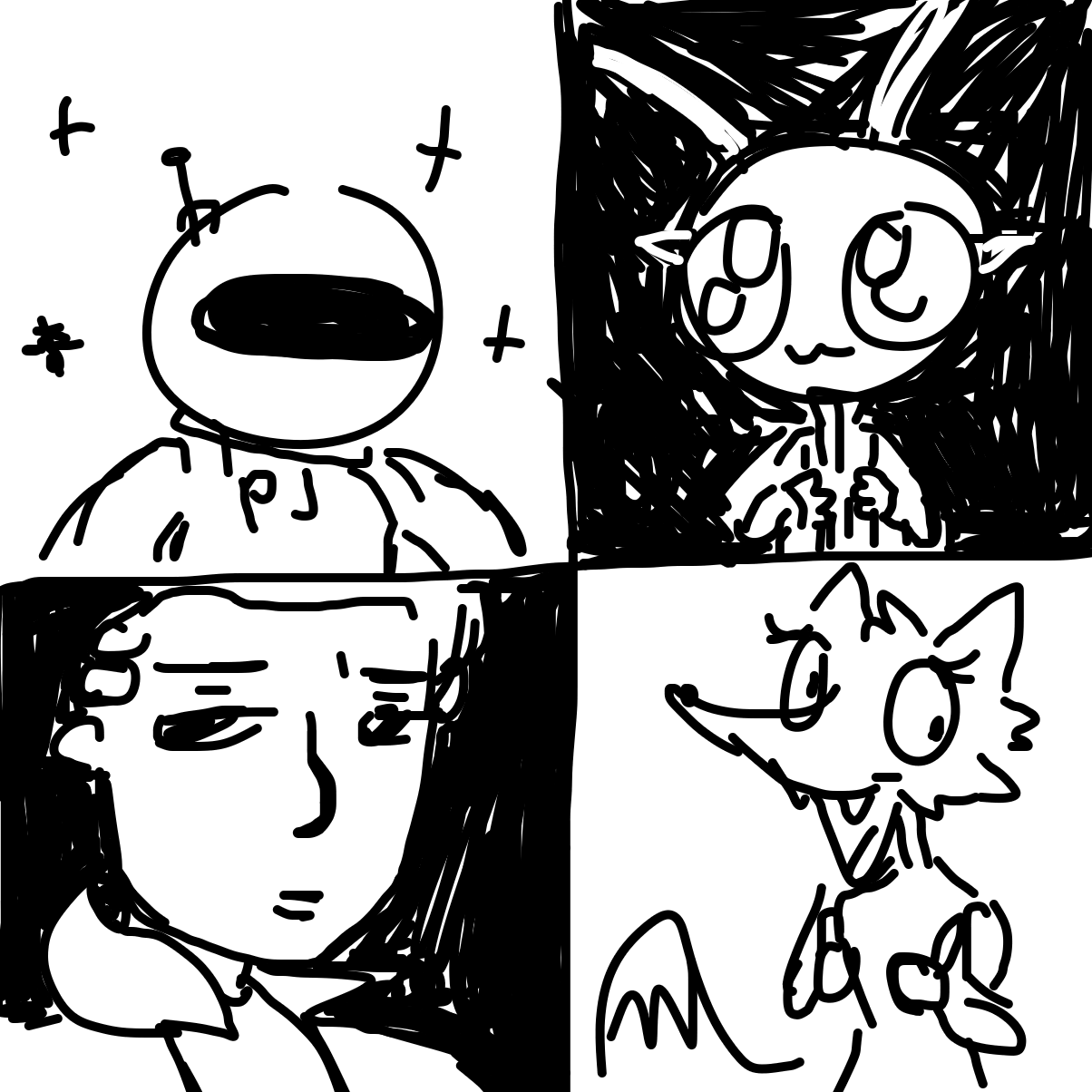  - Online Drawing Game Comic Strip Panel by Razputin