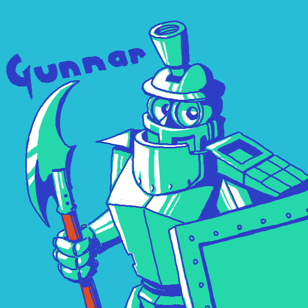 Drawing in JRPG party by Aluminimalism