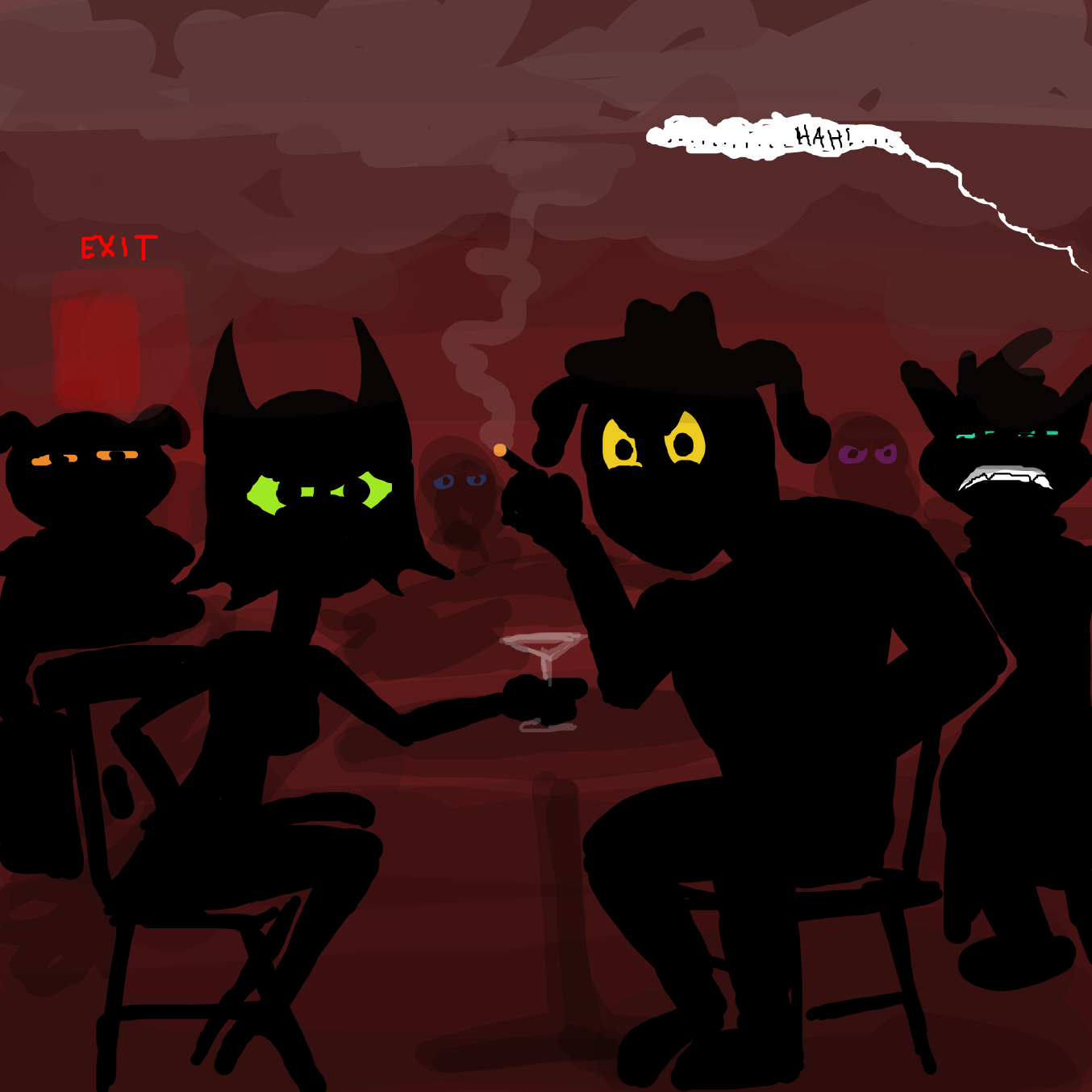 Drawing in The Life Of A Stand Up Comedian by TFD