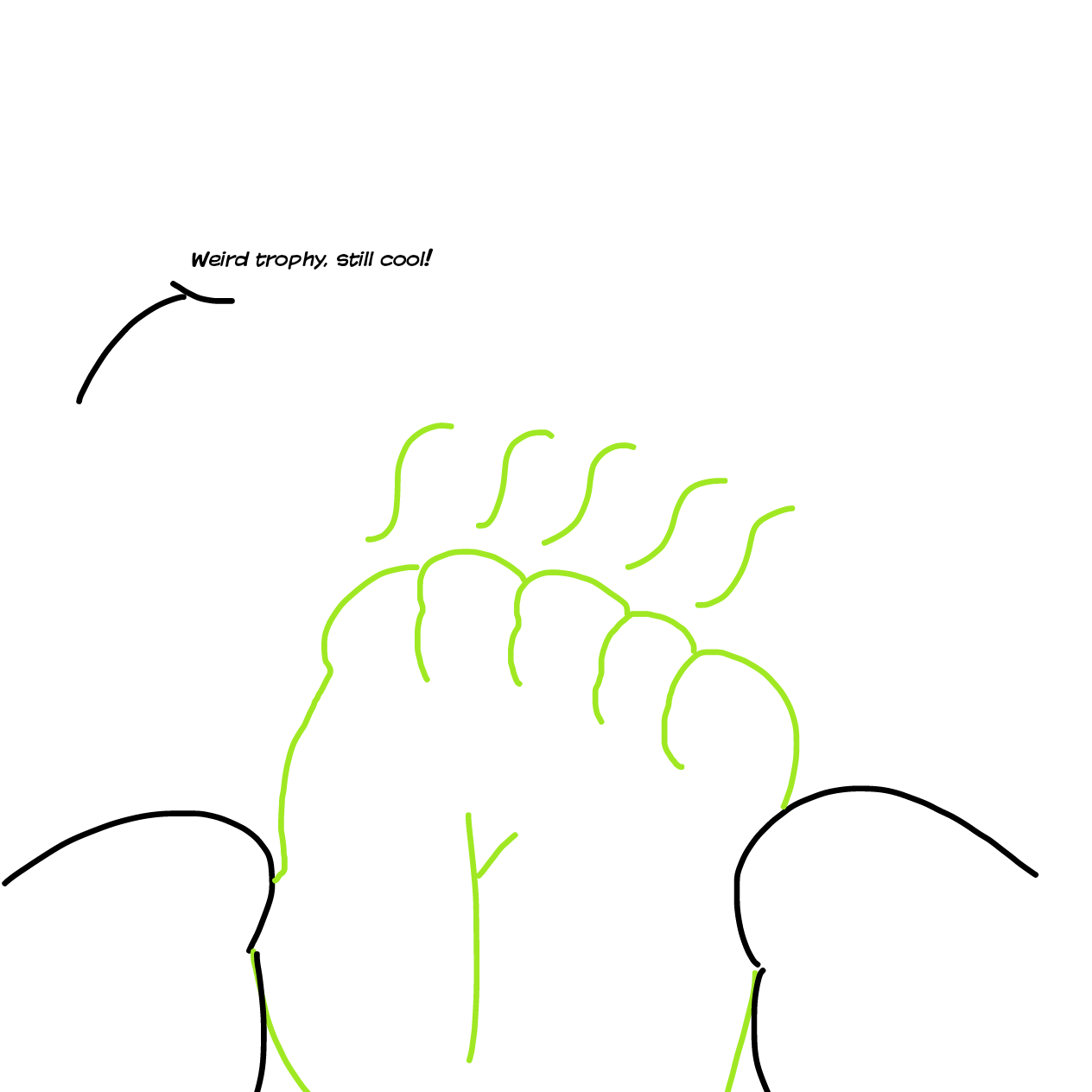  - Online Drawing Game Comic Strip Panel by feetusdeetus