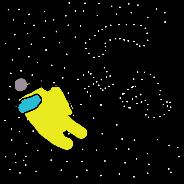 BananaDoc was not the imposter - Online Drawing Game Comic Strip Panel by BananaDoc