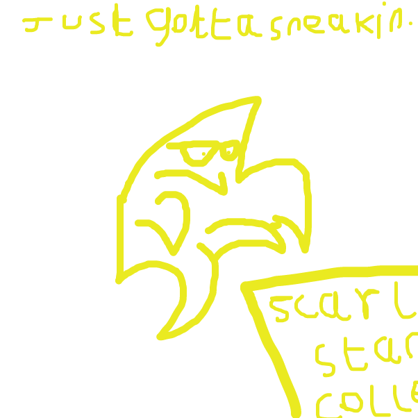 just gotta sneak one more in. - Online Drawing Game Comic Strip Panel by BananaDoc