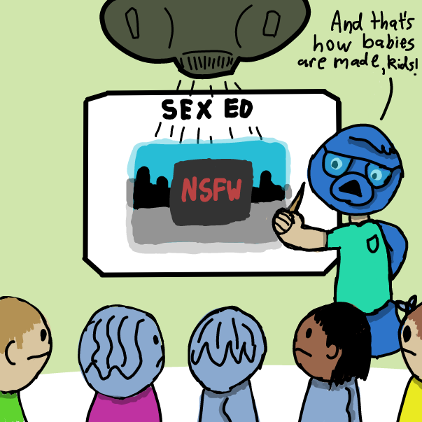 I have several questions... - Online Drawing Game Comic Strip Panel by SpaceMattress