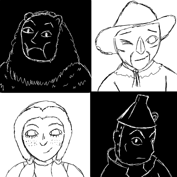 Went for an oldie and a goldie. cause why not. - Online Drawing Game Comic Strip Panel by SpaceMattress