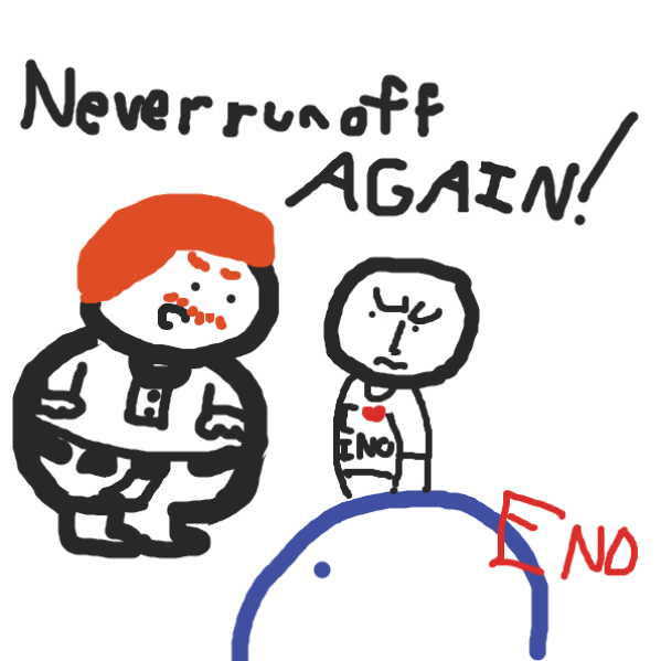 He brings the nephew back. - Online Drawing Game Comic Strip Panel by TheYellowMan