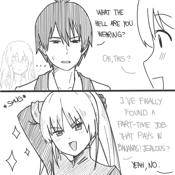 Drawing in MIGHTY BANANAS by flxsemi