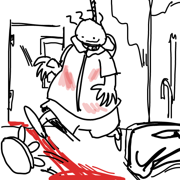 Drawing in Adventures Of Painful Paul 4 by Chumky