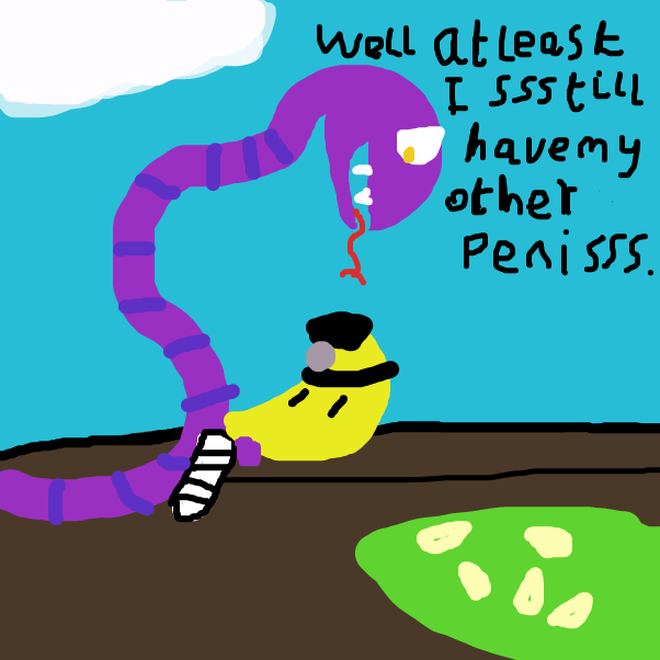 Drawing in Perpent Tempts Eve 3 by BananaDoc