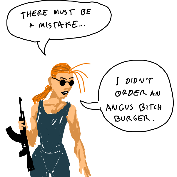 Drawing in Destruktorburger by Sabandija