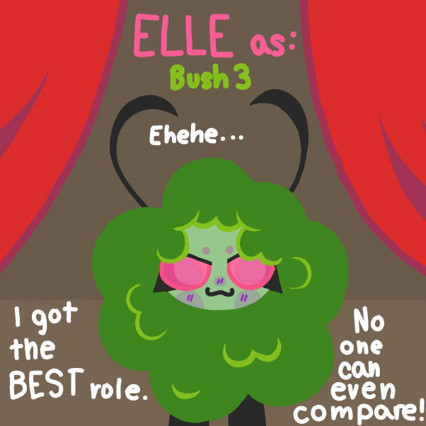 Drawing in Jammers in the School Play by Elle