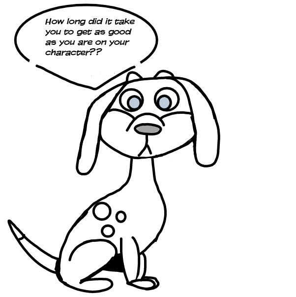 Drawing in MY NEAR 1000 STARS QNA by CrystalCampos