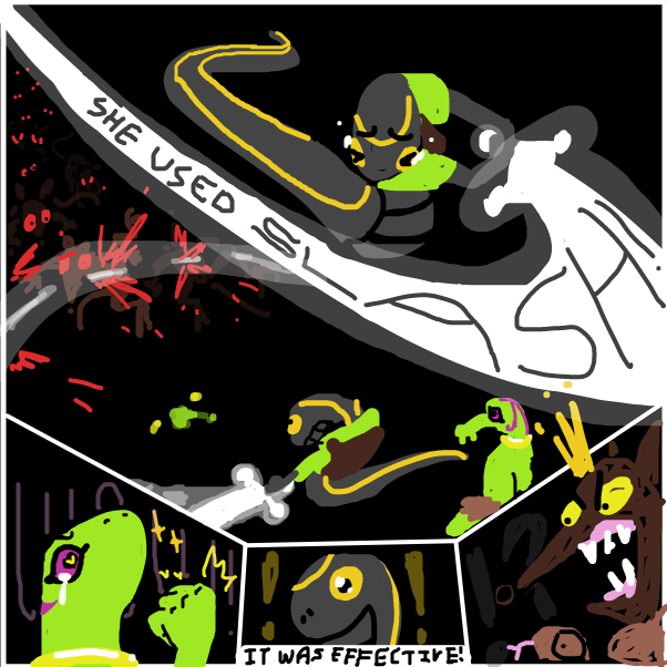 proud boyfriend - Online Drawing Game Comic Strip Panel by KringlePringles