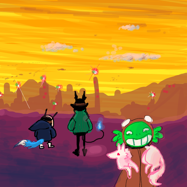 in the galaxy priam priacses - Online Drawing Game Comic Strip Panel by deist