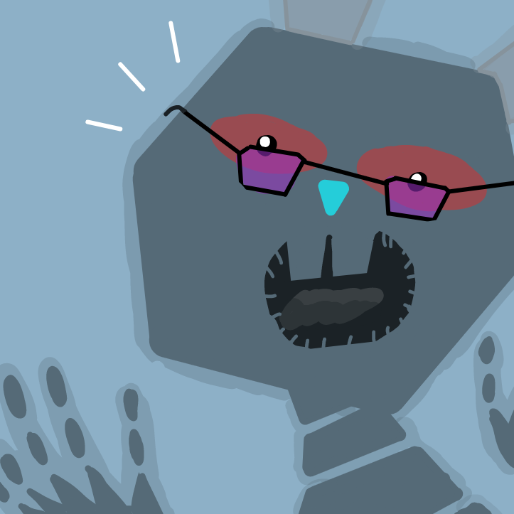 Dude's looking sylish! - Online Drawing Game Comic Strip Panel by SpaceMattress