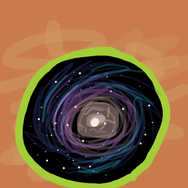 oh, just the galaxy - Online Drawing Game Comic Strip Panel by itsm