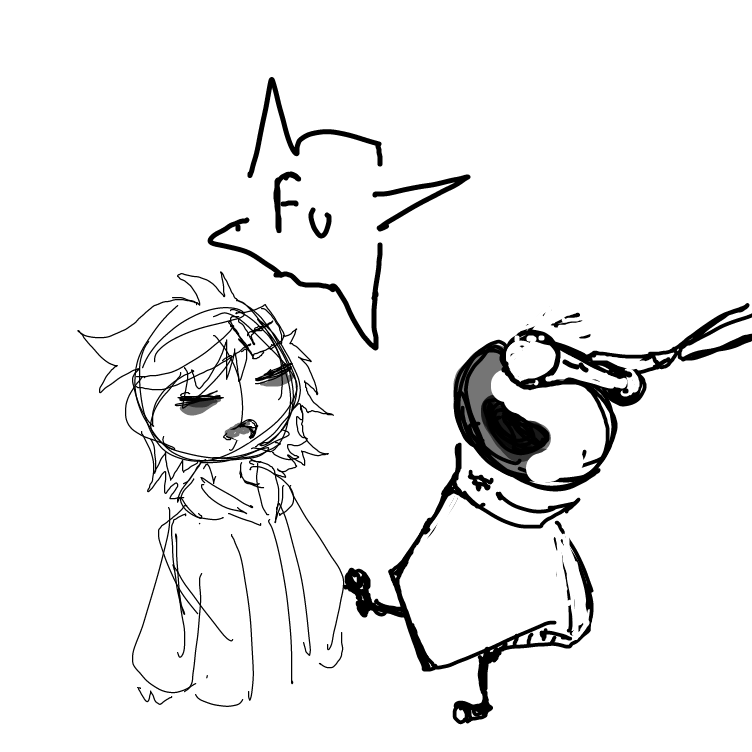  - Online Drawing Game Comic Strip Panel by JA