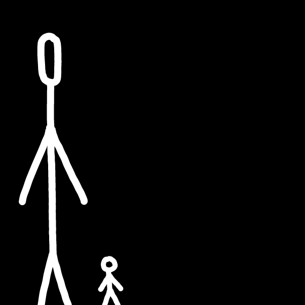Liked webcomic An Extremely Tall Stickman