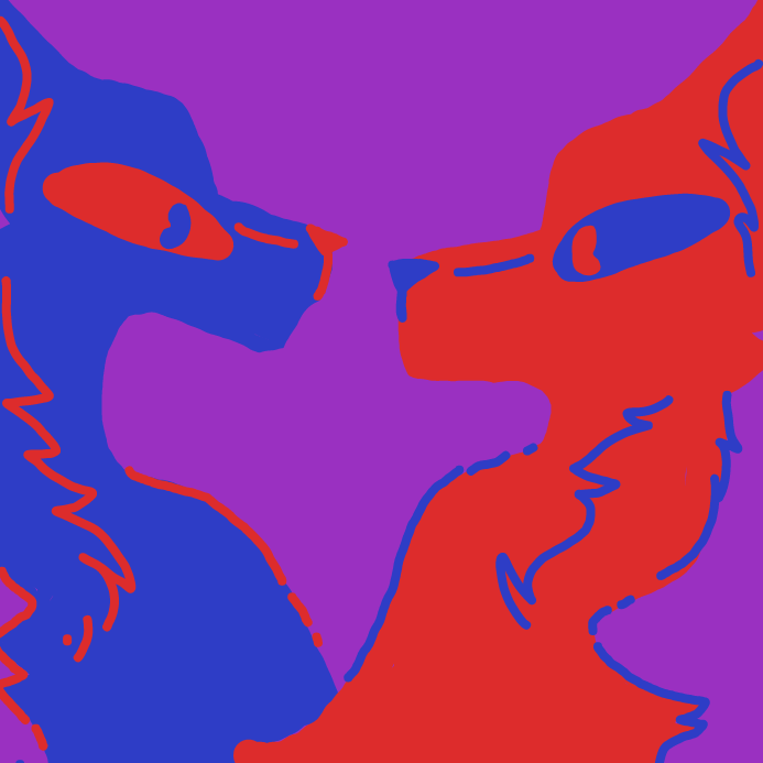 Drawing in 3 colors by scarlett