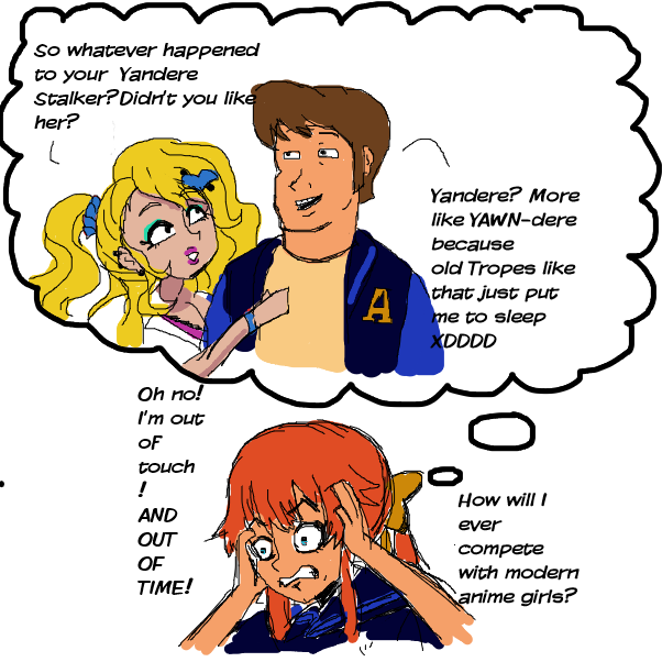 Drawing in Yandere by Skullheart