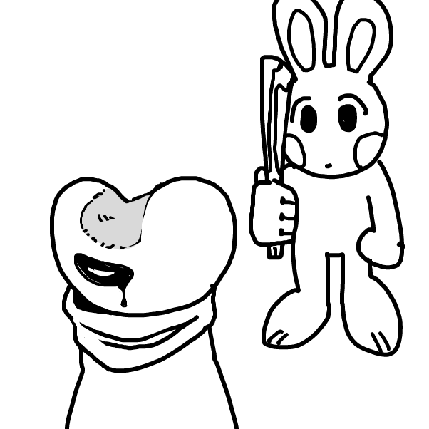 Drawing in totally normal panel by Chumky