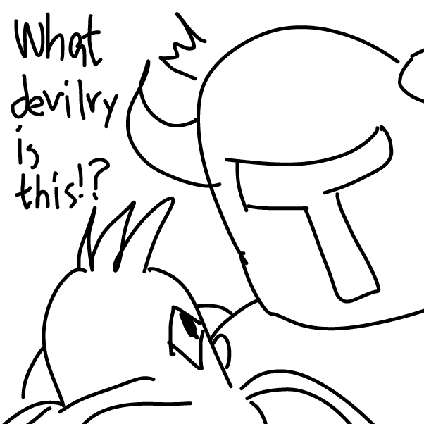 Drawing in it's just a flesh wound by SeanTrunks